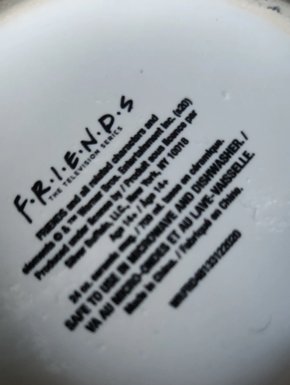 FRIENDS (Central Perk) Large Mug